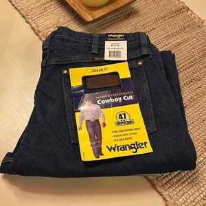 Mens Wrangler 47MWZ 32x32 Cowboy Cut Regular fit jeans